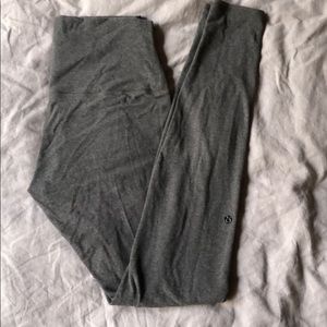 Lululemon Wunder-Under heather charcoal legging